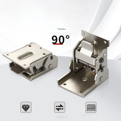 🪛Hot Sale 50% OFF🪛90 Degrees Self-locking Folding Hinge Anti-corrosion Invisible Connector